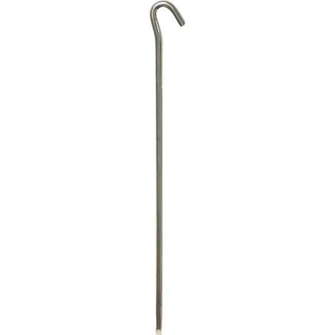 Piquet fil avec crochet en acier : longueur 30 cm