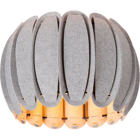 Lampe de plafond Spencer Ø 30 cm de gris - 34145/30/36 (1/2)
