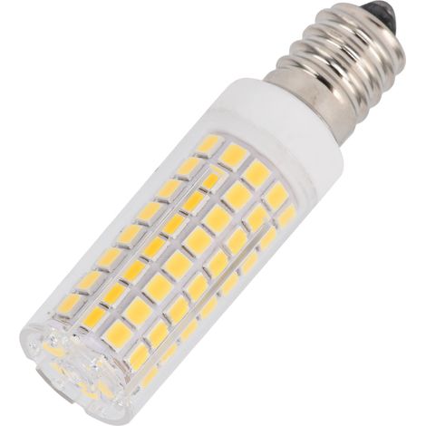 E14 Maiskolbenlampe, 1000 lm, 102 LEDs, dimmbar, flimmerfrei, für Kronleuchter und Tischlampen, 220 V, 12 W, warmweiß (1/5)