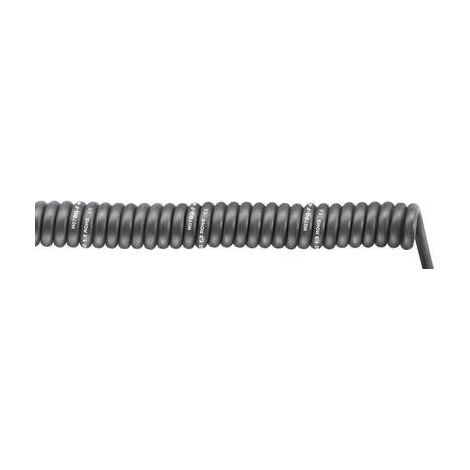 LAPP 70002754 Cavo a spirale SPIRAL H07BQ-F 500 mm / 1500 mm 4 G 1.50 mm² Nero 1 pz. (1/2)