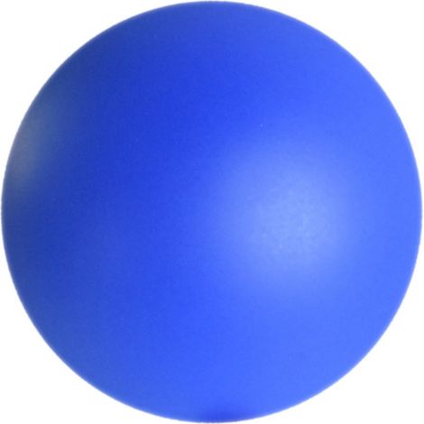 Balle d'exercice pour les mains de 6,3 cm (2,48 po) en mousse PU bleue, légère, pour exercer efficacement les doigts et soulager le stress (hommes et femmes). (1/4)