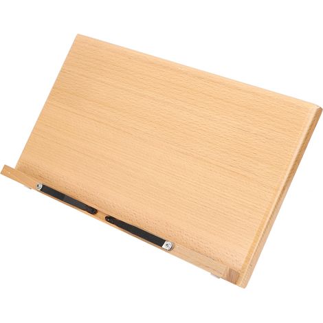 Leseablage aus Holz, multifunktional, verstellbar, Tablet-Halterung, Schreibtischzubehör, Typ 4 (1/5)