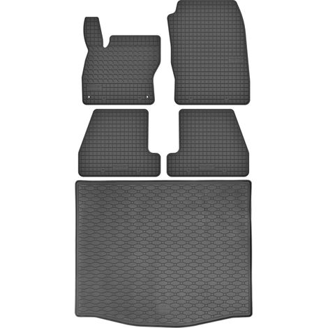 Juego de alfombrillas de goma para coche y maletero para Ford Focus III MK3 Hatchback (2011-2018).