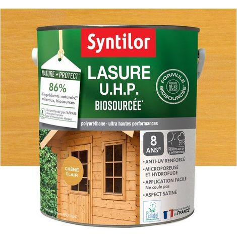 Tinta protettiva naturale SYNTILOR UHP biosourced 8 anni rovere chiaro satinato 5 L SYNTILOR