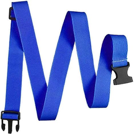 Bandes élastiques pour serviettes de chaise, sangles pour serviettes de piscine, clips élastiques pour serviettes de plage, idéales pour les voyages et les fêtes sur la plage.-blue (1/5)