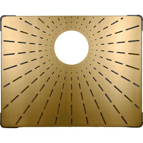 CARESSI Bodengitter CABR50G. Gold (PVD) (1/2)