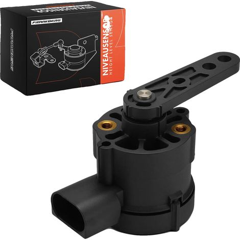Sensore di livello delle sospensioni pneumatiche, anteriore sinistro, compatibile con Mercedes-Benz, 3 contatti di connessione, codice OEM 105427517, materiale resistente (1/5)