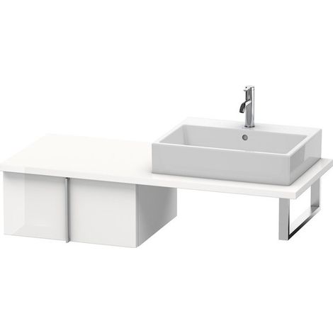 VERO mobile consolle basso 285x600x518mm bianco lucido mancanza