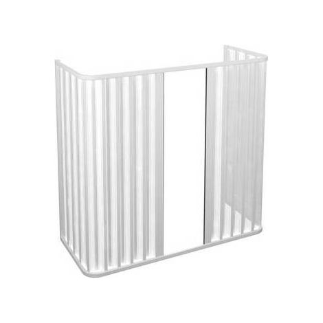 BOX VASCA SOFFIETTO 3 LATI RIDUCIBILE MOD. SOFIE LUX Misura: cm 70x170x70