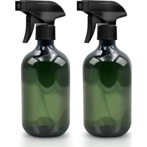Flacon Pulvérisateur - 500 ml - Réglable Brume Fine ou Jet - Étanche - PET Renforcé - Pour Plantes Nettoyage Jardin Coiffure - Lot de 2 (1/5)