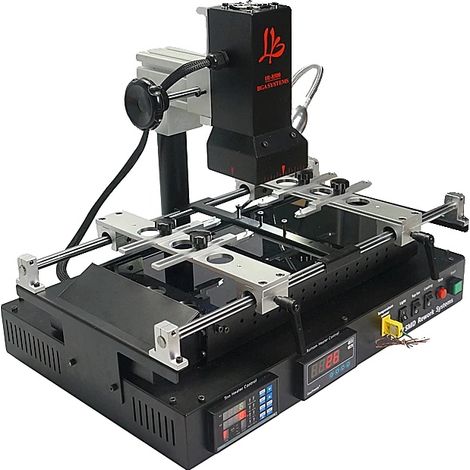 Station de Rework, Chauffage Infrarouge, Dimensions L780mm x l450mm x H260mm, Poids 18kg, Compatibilité pour Divers Types de Cartes, Certification CE (1/5)