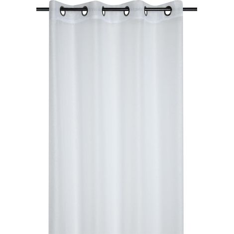 Rideau LINWOOD 140x260 blanc brillant