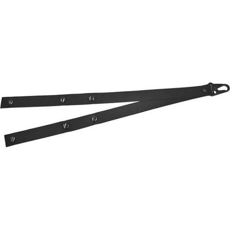 Porte-pompons de pom-pom girl avec cordon de rangement et sangles (pompons non inclus), noir. (1/5)