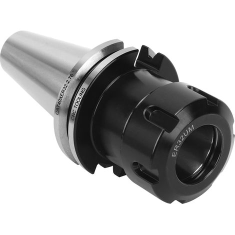 Porte-outil de précision CAT40-ER32 2,76 po, mandrin de serrage pour usinage CNC, goujon de traction, norme américaine (1/5)