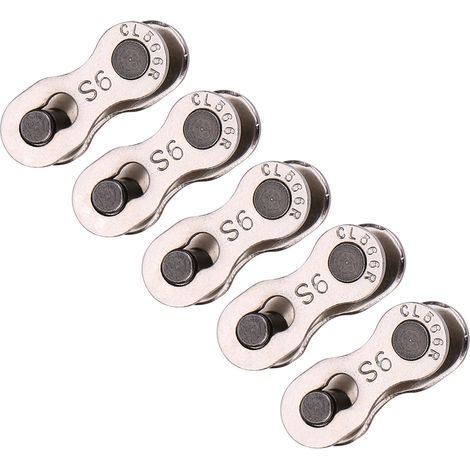 paires de maillons de chaîne à dégagement rapide robustes pour vélos 8/9/10 vitesses. (1/5)