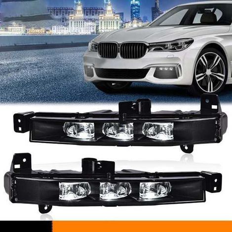 63177342953 is suitable for the driver's side left LED fog light on BMW G11, G12 and G12 740. (1/5)
