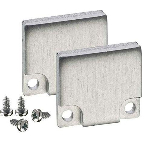 Barthelme Endkappen-Set Alu hoch für BARdolino Profil 62398613