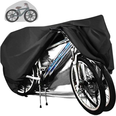 [NEVER USED] Bicycle cover, waterproof, breathable 210D Oxford fabric with lockable eyelets, 200 x 85 x 110 cm, for MTB and racing