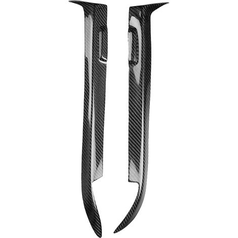 Paire de couvre-sourcils de phare en fibre de carbone, adhésif décoratif pour BMW E36 1992-1998 (1/5)