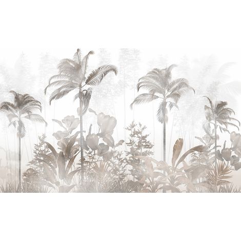 Papier peint panoramique - Forêt tropicale - 130 cm x 78 cm (1/2)