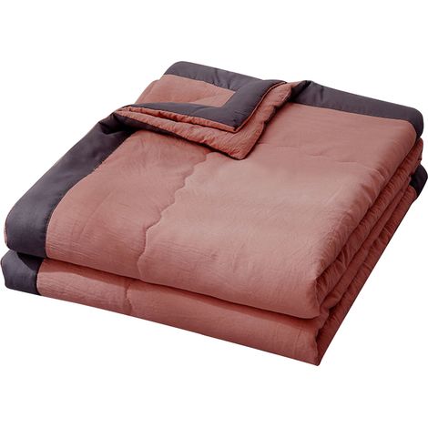 Cooling Comforter Rose Red Summer Blanket Cotton Thin 55x78in Breathable Soft Summer Quilt for Hot Sleeper Night Sweats