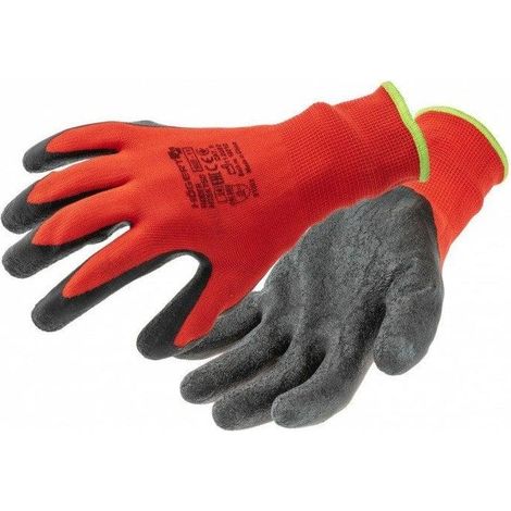 Latexhandschuhe hogert rot Größe 10 elastischer Komfort