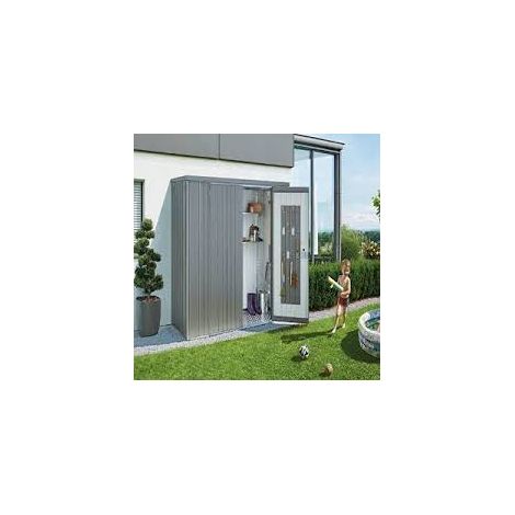 ARMARIO METALICO BIOHORT ALTO JARDIN COLOR GRIS CUARZO METALIZADA 190 LARGE (1/5)