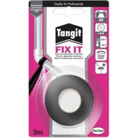 8 x TANGIT NASTRO RIPARATORE TUBI FIX IT ROTOLO 3 M