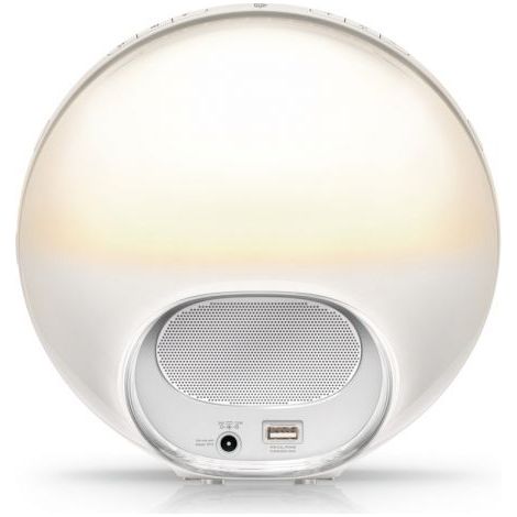 Philips HF3531/01 Wake-up Light (Funzione display per l'alba, display touch, 7 suonerie, radio digitale FM, luce per sveglia) (1/5)