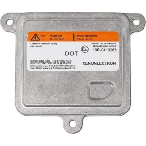 Ballast de phare au xénon de remplacement OEM compatible avec OSRAM A71177E00DG 35XT6-B-D3/12V, 10R-034663 (1/4)