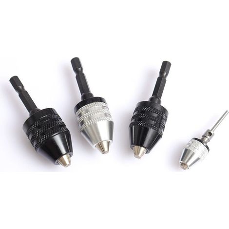 Mini-Sechskantfutter 0,3–6,5 mm – Schnellwechsel-Bohrerhalter – Präzisions-Mikrobohrzubehör (1/5)