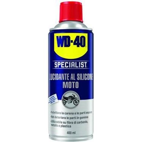 WD-40 SPECIALIST MOTO SPRAY LUCIDANTE AL SILICONE - - ml.400 spray -