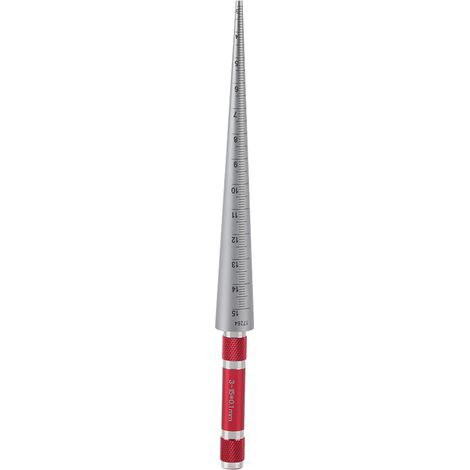 Calibre de perçage conique en acier inoxydable de haute précision 1-6,5/3-15/15-30/30-45 mm 3-15 mm (1/5)