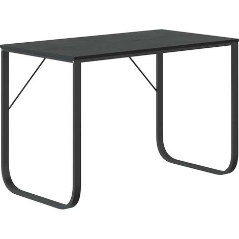 Maison Exclusive - Computertisch Schwarz 110x60x73 cm Holzwerksto