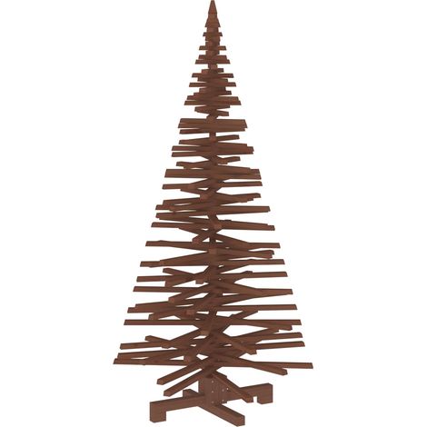 Holz Weihnachtsbaum KOTKA 180 cm Massives Kiefernholz vidaXL (1/5)