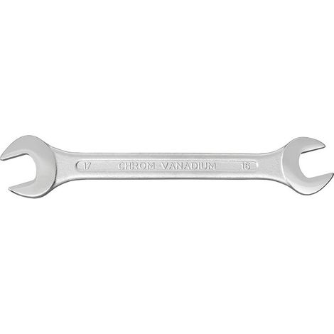 Cles mixtes metriques fixes polies 16x17 mm 0222/16x17