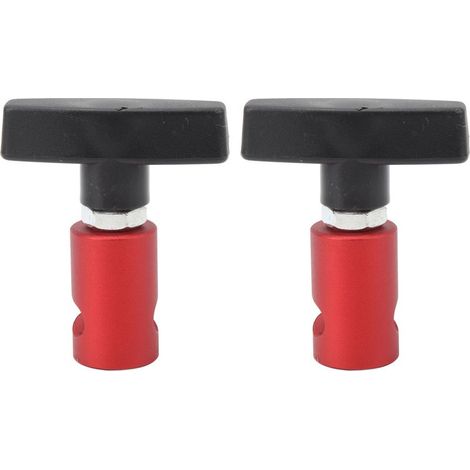 Pince de Support de levage M12, 2 pièces, outil d'étrier de bougie d'allumage universel multifonctionnel de 12mm pour hayons, coffres de hayon rouge (1/5)
