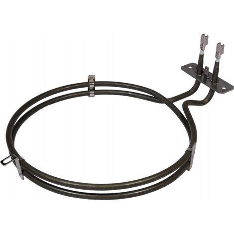 RESISTENZA FORNO VENTILATO REX ELECTROLUX ZANUSSI ARISTON / LOFRA 2000W   RS 100 (1/2)
