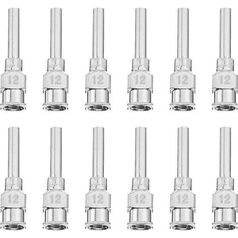 12 embouts de précision en acier inoxydable (1/3)