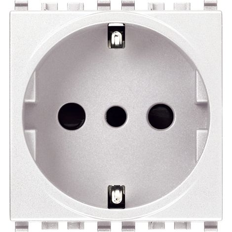VIMAR - 20209.B Prise 2P+T 16A P30, blanche