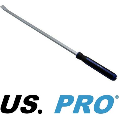US PRO PRY BAR 36"" 900MM BENT ANGLED CROW BAR WRECKING NAIL REMOVER CROWBAR 6787 (1/2)
