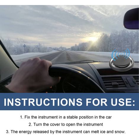 Dispositivo antigelo a interferenza molecolare elettromagnetica, dispositivo automatico per auto, deodorante portatile per auto.