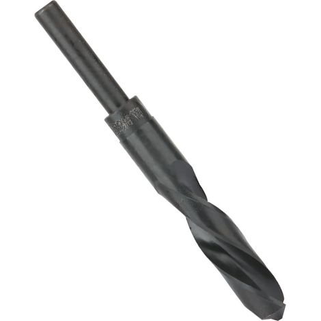 Foret hélicoïdal HSS à queue réduite de 1/2 po de diamètre, fraise de 17 mm