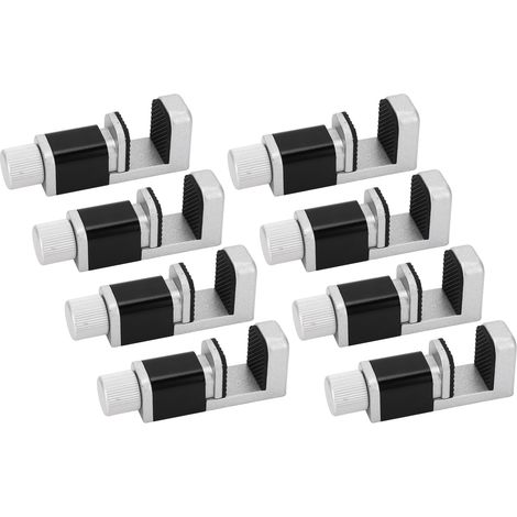 8 Pinces de Réparation LCD pour Téléphone, Support en Alliage d'Aluminium, Réglable, Fonctionnement Fluide, Maintien d'Écran (1/5)