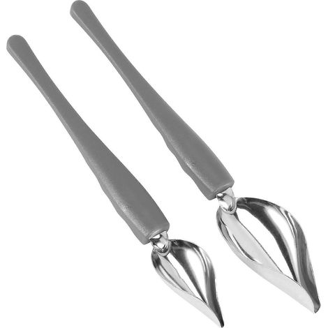 Ensemble de cuillères décoratives pour dessins culinaires, 2 cuillères à sauce -- (1/5)