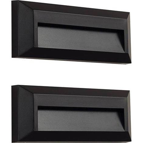 Lindby LED 'Peker' in Nero da Plastica