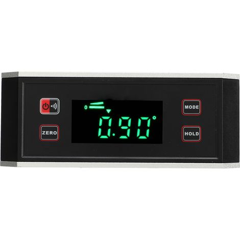 Digitaler Winkelmesser mit magnetischer V-Basis, wasserdichter Neigungsmesser mit hintergrundbeleuchtetem LCD-Display, Winkelmessgerät für Heimwerkerprojekte und Dekorationen (1/5)