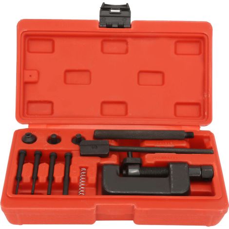 Riveteuse et démontage chaîne moto - Kit réparation maillons et outil pose (1/5)