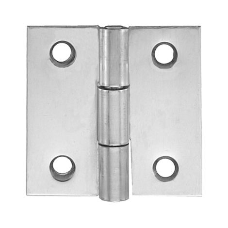 CERNIERA QUADRA CON PERNO FISSO ACCIAIOZINCATO 30X30 FZ PZ 2