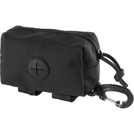 Porte-sacs à déjections canines avec cordon de serrage, sangle réglable et mousqueton, idéal pour la marche, l'entraînement, la course et la randonnée.[YJD]-AquaForge